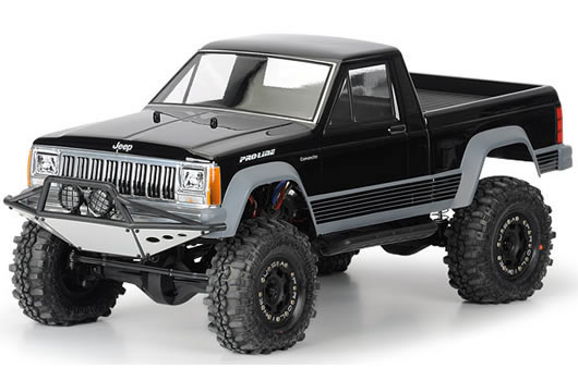 Pro-Line - PRO336200 - Body - 1/10 Crawler - Clear - Jeep Comanche Full Bed - for 12.3" Wheelbase Crawler