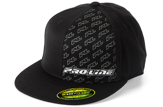 Pro-Line - PRO997800 - Casquette - Pro-Line - Icon Flat Bill - FlexFit S/M - Noir