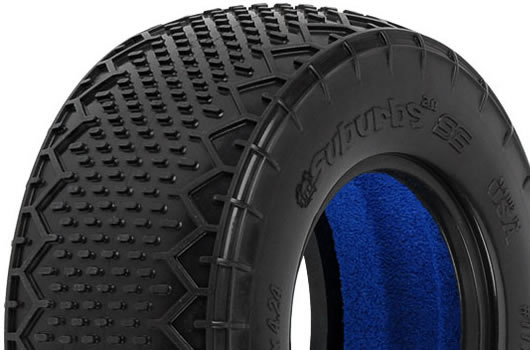 Pro-Line - PRO1171002 - Tires - 1/10 Short Course - 2.2"/3.0" - Suburbs 2.0 SC X2 (medium) (2 pcs)