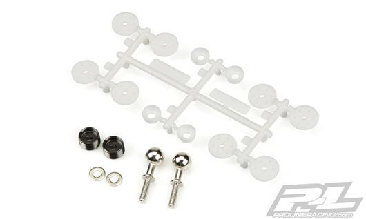 Pro-Line - PRO400507 - Spare Part - PRO-MT 4x4 - Pivot Ball Hardware and Shock Pistons