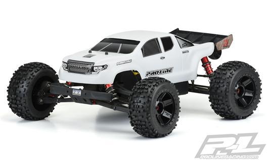 Pro-Line - PRO352615 - Body - 1/8 Truck - White - Brute - ARRMA Outcast & Notorious Pre-Cut