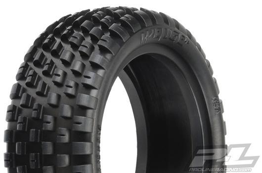 Pro-Line - PRO8279104 - Tires - 1/10 Buggy - 4WD Front - 2.2" - Wedge LP Z4 (soft carpet) (2 pcs)