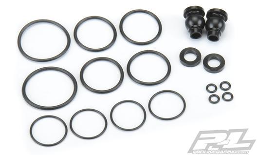 Pro-Line - PRO629301 - Option Part - Traxxas X-MAXX - Ultra Reservoir Shock Cap Rebuild Kit for 6293 Shock Cap