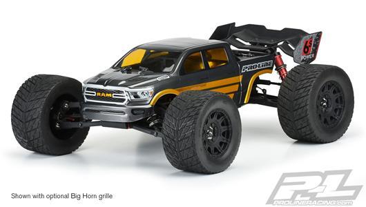 Pro-Line - PRO353417 - Karosserie - Monster Truck - Vorschnitt - Unlackiert - 2020 Ram Rebel 1500 - für Arrma Kraton 6S