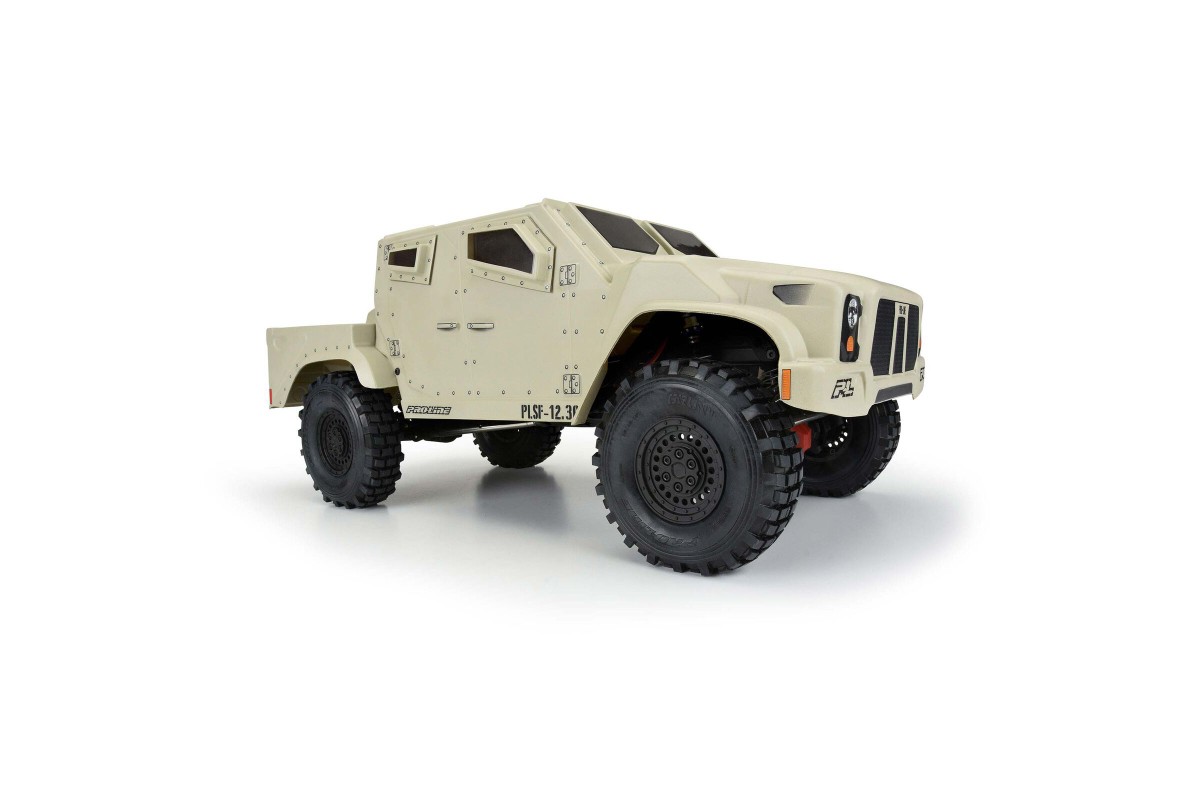 Body - 1/10 Crawler - Clear - Strikeforce - for 12.3" (313mm) Crawler