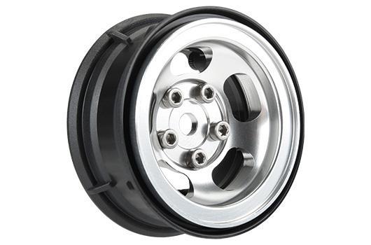Pro-Line - PRO279800 - Wheels - 1/10 Crawler - 1.55" - Slot Mag - Aluminium - Bead-Loc - Silver (2 pcs)