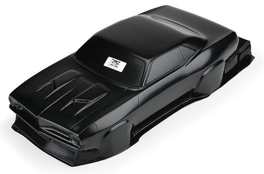 Carrozzeria - 1/10 Short Course - Nera - 1972 Plymouth Barracuda Motown Missile Edition - for Losi 22S, Slash 2wd Drag Car & AE DR10