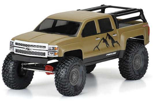 Pro-Line - PRO358500 - Body - 1/10 Crawler - 2015 Chevrolet® Silverado - Clear - for 13.9" (353mm) Wheelbase Crawlers