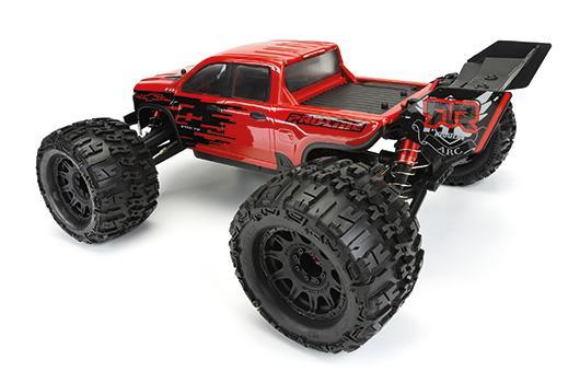 Karrosserie - Monster Truck - Clear - 2021 Chevrolet Silverado 2500 HD for ARRMA Kraton 6S