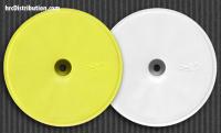 Wheels - Monster Truck - Velocity 3.8" - 14mm Hex - Yellow (2 pcs)