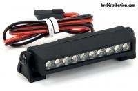 Lichtset - 1/10 oder Monster Truck - LED - JR Stecker - Multi-LED Dachleuchten Block - 6~12V - 2"