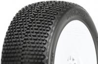 Gomme - 1/8 Buggy - montato - Cerchi V2 Bianche - 17mm Hex - Buck Shot S3 (soft) (2 pzi)