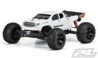 Carrosserie - 1/8 Truck - Blanche - Brute - ARRMA Outcast & Notorious Pre-Cut