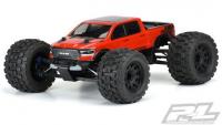 Carrozzeria - Monster Truck - Trasparente - Prato-tagliata - 2020 Ram Rebel 1500 - per Traxxas E-Revo