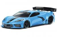 Body - 1/7 On Road - Chevrolet Corvette C8 - Clear Body - for ARRMA Felony & Infraction