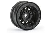 Wheels - 1/10 Crawler - 1.55" - Keystone - Bead-Loc - Black (2 pcs)