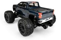 Body - Monster Truck - Clear - 2021 Chevy Silverado 2500 HD - for Traxxas E-REVO 2.0 & MAXX