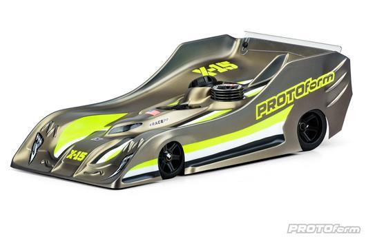 Protoform - PRM156925 - Body - 1/8 On Road - Clear - X15 PRO-Lite