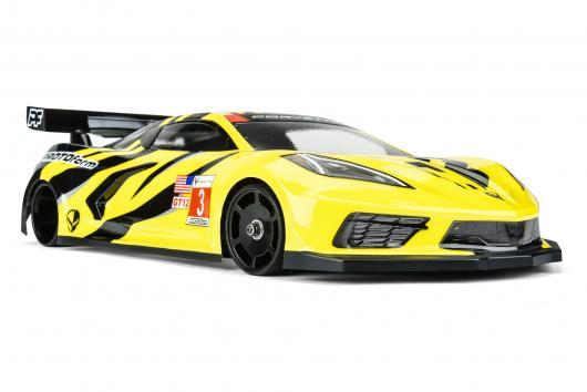Karosserie - 1/12 Flachbahn - Unlackiert - Chevrolet C8 for GT12