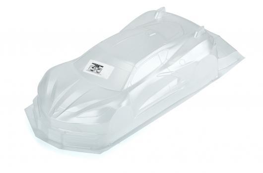 Karosserie - 1/12 Flachbahn - Unlackiert - Chevrolet C8 for GT12