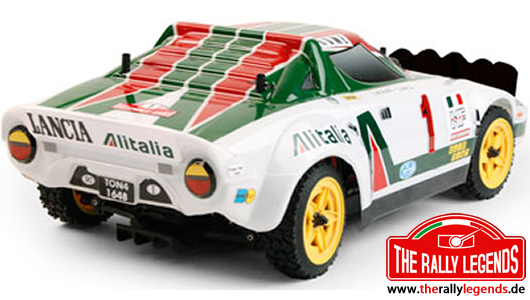 Car - 1/10 Electric - 4WD Rally - RTR - Lancia Stratos Alitalia Munari 1977