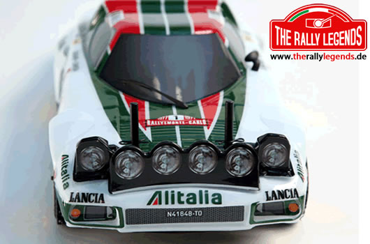 Car - 1/10 Electric - 4WD Rally - RTR - Lancia Stratos Alitalia Munari 1977