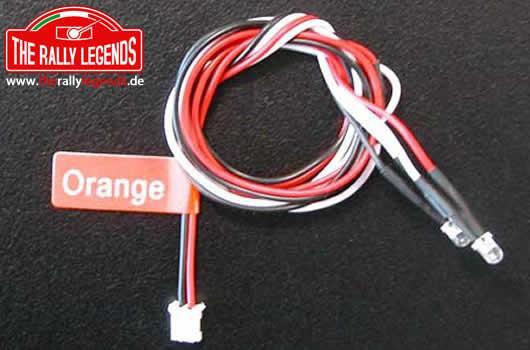 Rally Legends - EZRL1040 - Pièce détachée - Rally Legends - LED 3mm ORANGE (2)