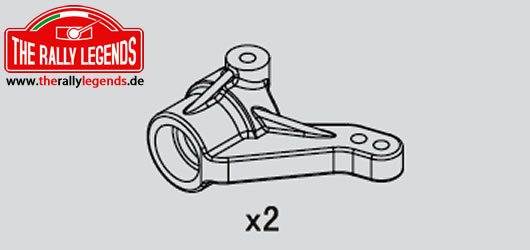 Rally Legends - EZRL2204 - Spare Part - Rally Legends - Front Hub Carrier (2 pcs)