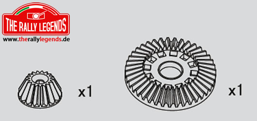 Rally Legends - EZRL2220 - Spare Part - Rally Legends - Differential Gears