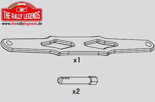 Rally Legends - EZRL2209 - Spare Part - Rally Legends - Battery Holder