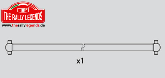 Rally Legends - EZRL2227 - Spare Part - Rally Legends - Center Drive Shaft