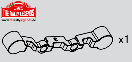 Rally Legends - EZRL2362 - Option Part - Rally Legends - NEW Aluminium Pivot Block 3°