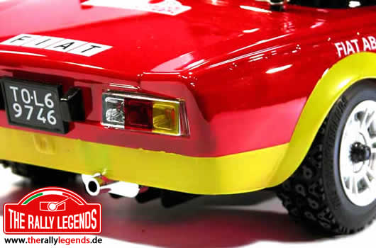 Car - 1/10 Electric - 4WD Rally - RTR - Fiat 124 Abarth 1975