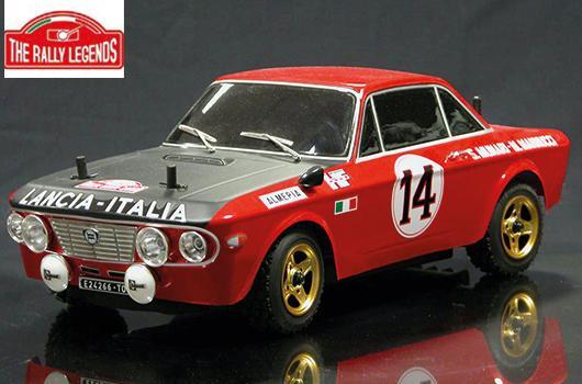 Rally Legends - EZRL072 - Car - 1/10 Electric - 4WD Rally - RTR -Lancia Fulvia 1600 HF MonteCarlo 1972