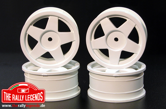 Rally Legends - EZRL2103 - Wheels - 1/10 Rally - Audi Quattro (4 pcs)