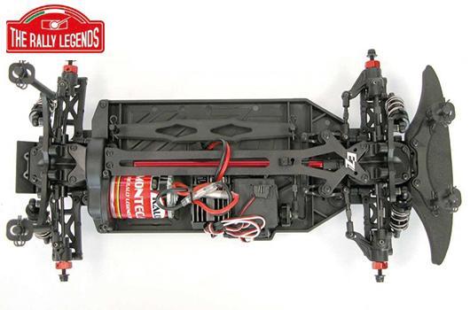 Car - 1/10 Electric - 4WD Rally - ARR - Rally Legends chassis 1:10 4wd with electronics