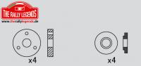 Spare Part - Rally Legends - Shock Piston 3 Holes (4 pcs)