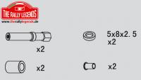 Pièce détachée - Rally Legends - Pivots de direction Set (2 pcs)