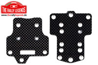 Spare Part - Rally Legends - Carbon Fiber Chassis F/R Plates