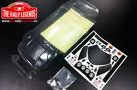 Carrozzeria - 1/10 Rally - Scale - Trasparente - Lancia Stratos con adesivi ed accessori