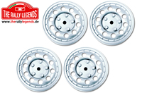 Wheels - 1/10 Rally - Lancia 037 - Magnesium Silver (4 pcs)