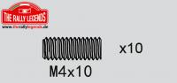 Grani - M4 x 10mm (10 pzi)