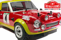 Car - 1/10 Electric - 4WD Rally - RTR - Fiat 124 Abarth 1975