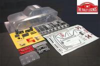 Body - 1/10 Rally - Scale - Clear - Lancia Fulvia HF with stickers and accessories