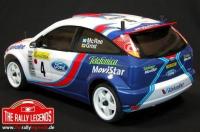Auto - 1/10 Elektrisch - 4WD Rally - ARTR - Ford Focus WRC McRae / Grist 2001 - LACKIERT Karosserie
