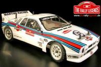 Auto - 1/10 Elettrico - 4WD Rally - ARTR  - Lancia 037 MKII - Carrozzeria TRASPARENTE