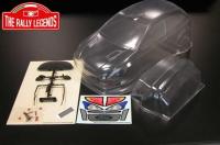 Body - 1/10 Rally - Scale - Clear - Ford Focus WRC