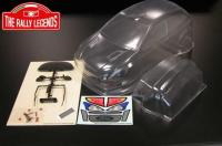 Carrosserie - 1/10 Rally - Scale - Transparente - Ford Focus WRC