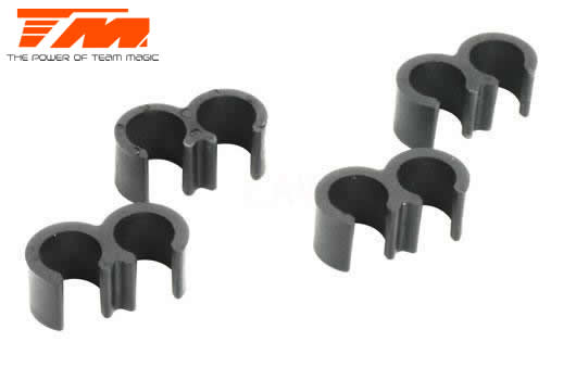 Team Magic - TM116125 - Fuel Tube Clip (4 pcs)