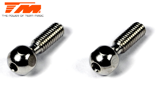 Team Magic - TM502151 - Spare Part - G4 - 9mm Pivot Ball (2 pcs)